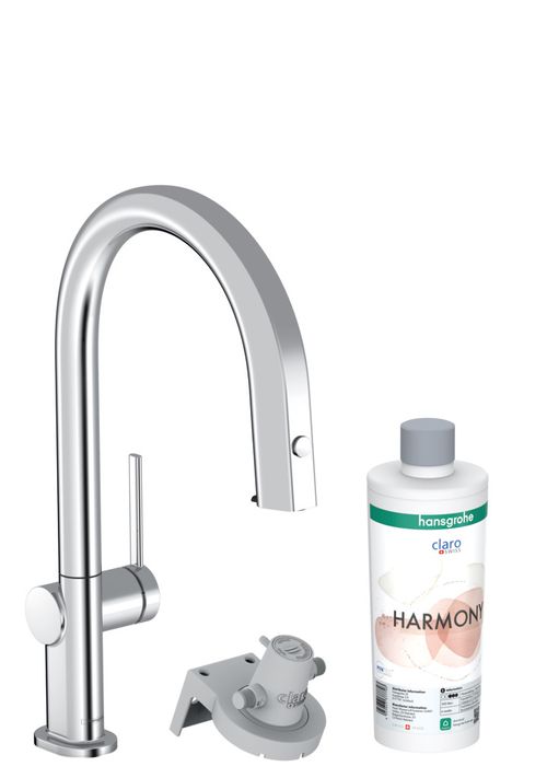 Hansgrohe-HG-Aqittura-M91-FilterSystem-210-Ausziehauslauf-1jet-Starter-Set-Chrom-76801000 gallery number 1